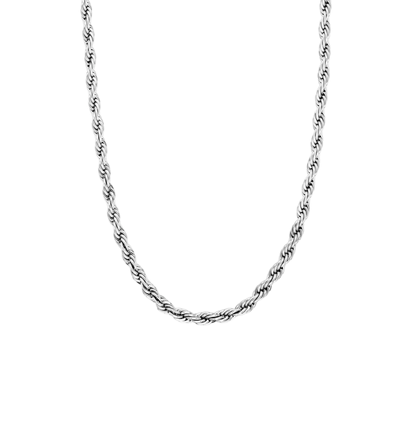 duxot Accelero Rope Necklace Silver