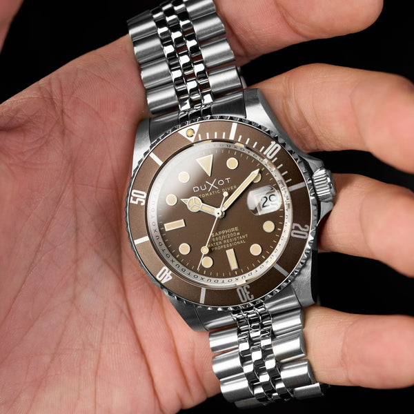Duxot Atlantica Diver Automatic Chestnut Brown