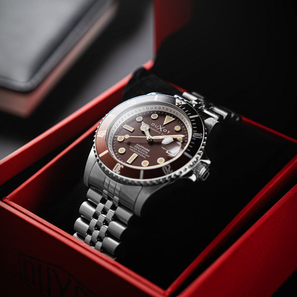 Duxot Atlantica Diver Automatic Chocolate Brown