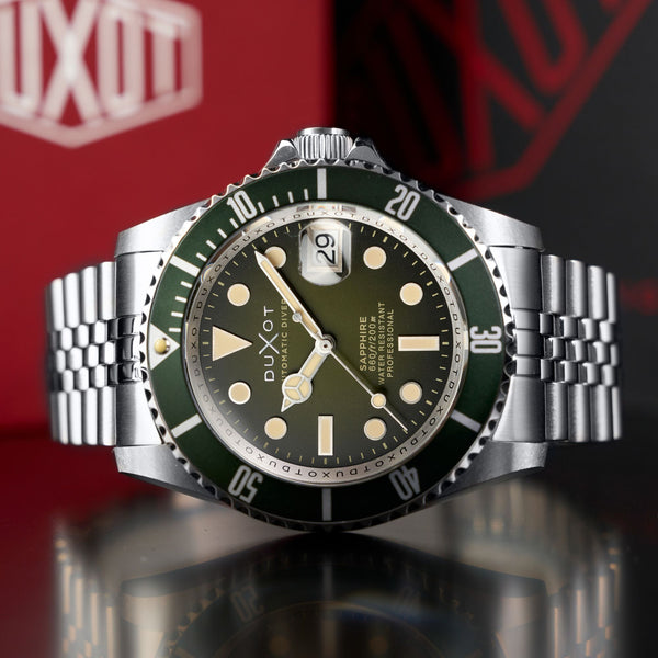 Duxot Atlantica Diver Automatic Hunter Green