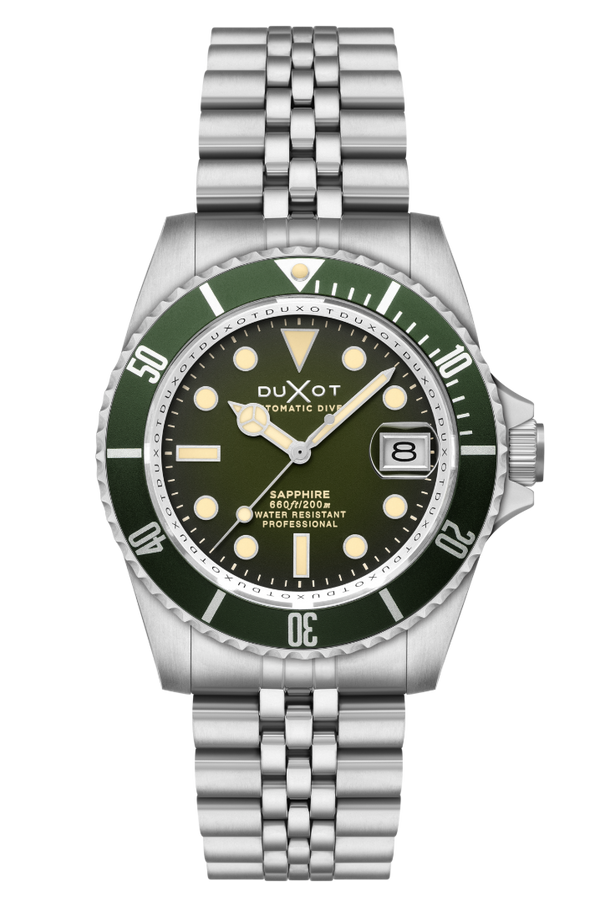 duxot Atlantica Diver Automatic Hunter Green