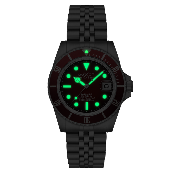 Duxot Atlantica Diver Automatic Merlot Red