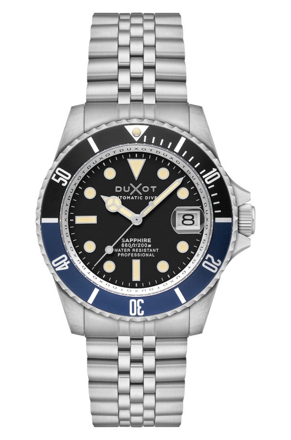 duxot Atlantica Diver Automatic Oil Black
