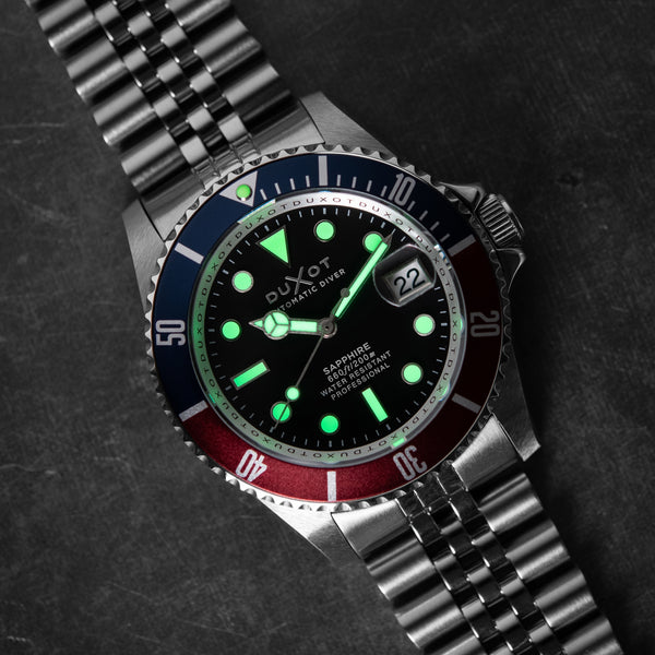 Duxot Atlantica Diver Automatic Onyx Black