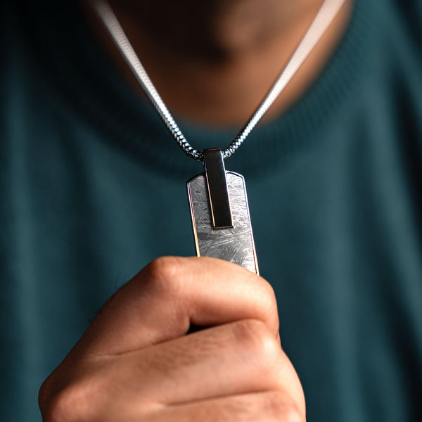 Duxot Atlantica Dog Tag Grey Meteorite