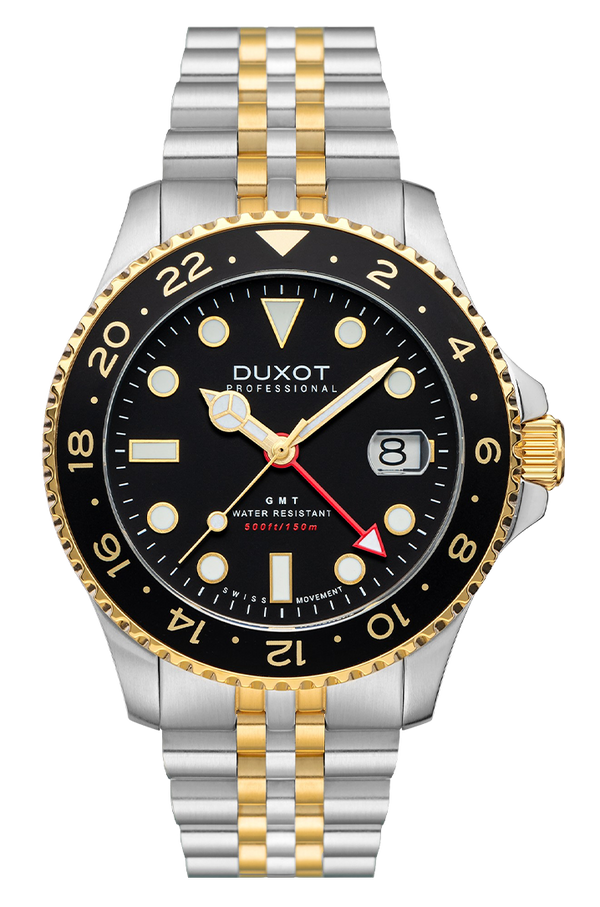duxot Atlantica GMT Two Tone Black