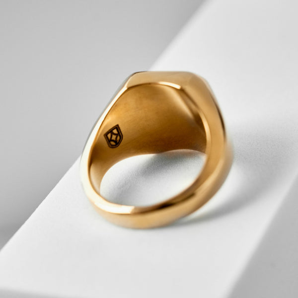 Duxot Atlantica Ring Gold Tiger Eye