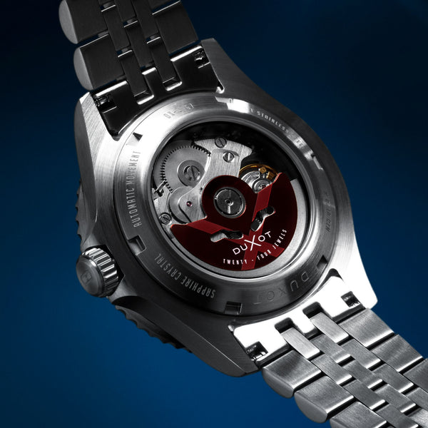 Duxot Atlantica Skeleton Diver Automatic Dive Blue