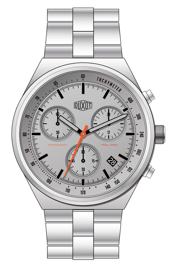 duxot Consillio Chronograph Matte Grey