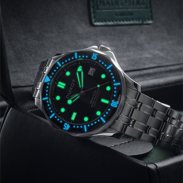Duxot Henri Diver Automatic Ink Black