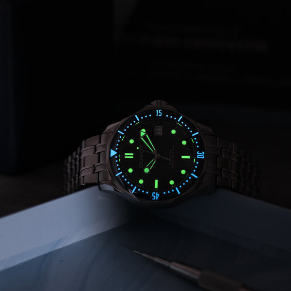 duxot Henri Diver Automatic Presidential Blue