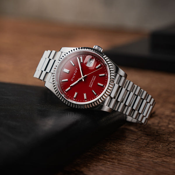 Duxot Marcel Automatic Firebrick Red