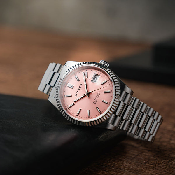 Duxot Marcel Automatic Steel Pink
