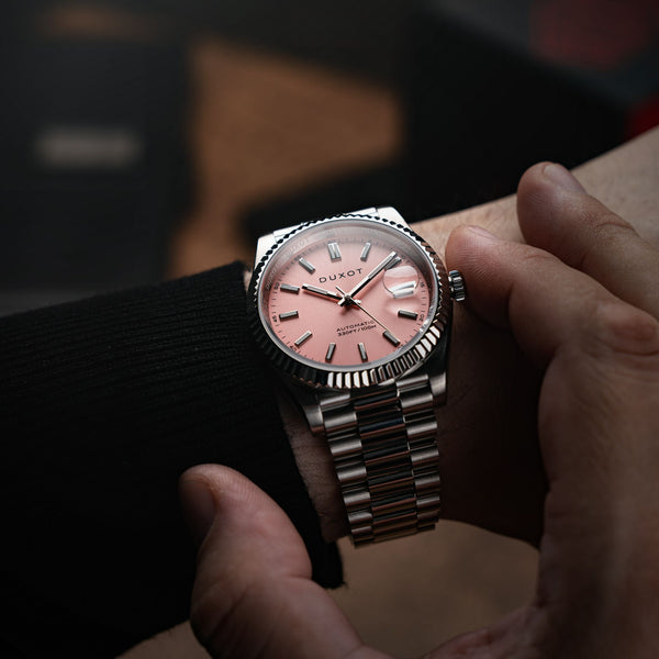 Duxot Marcel Automatic Steel Pink
