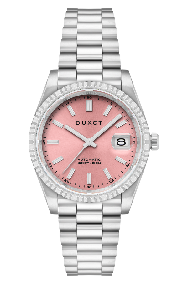 duxot Marcel Automatic Steel Pink