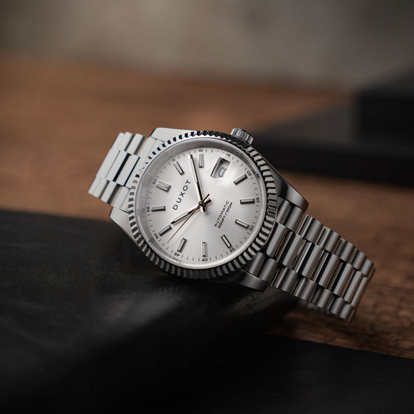 Duxot Marcel Automatic Sunray Silver