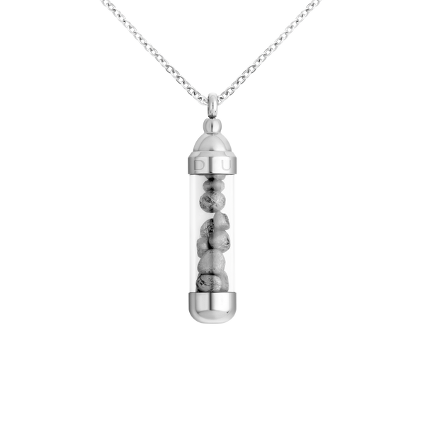 duxot Marcel Pendant Silver Drops Meteorite