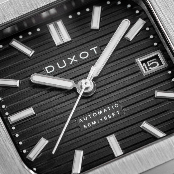 Duxot Quadrata Automatic Midnight Black