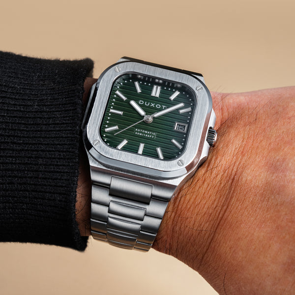 Duxot Quadrata Automatic Sage Green