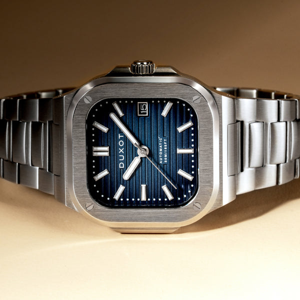 Duxot Quadrata Automatic Steel Blue