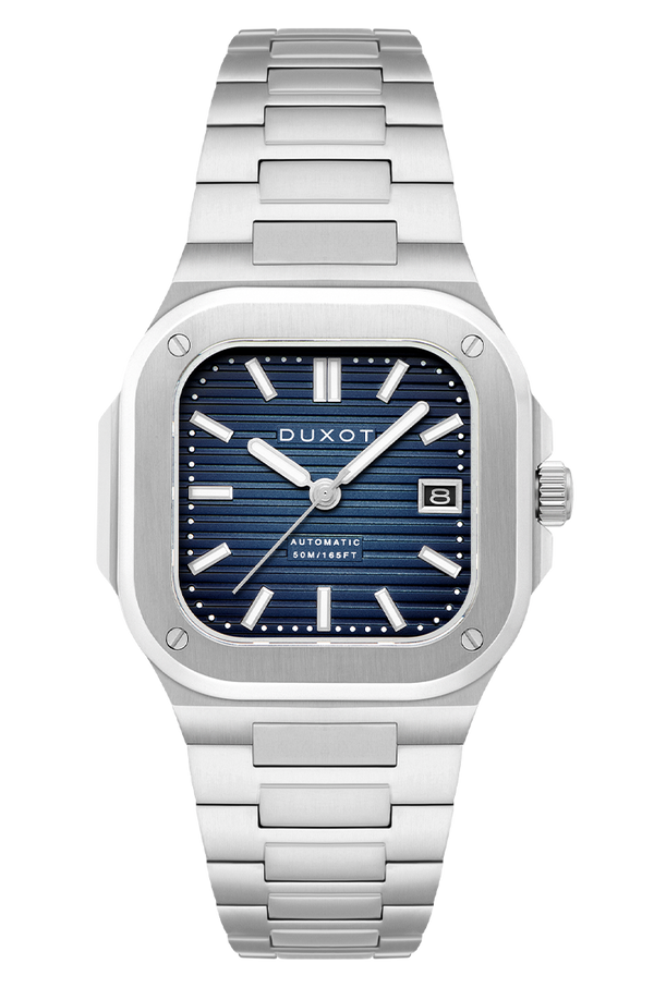 duxot Quadrata Automatic Steel Blue