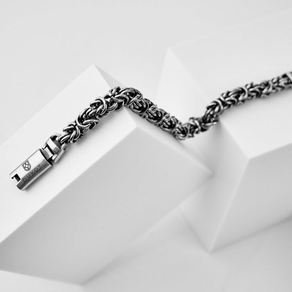 Duxot Serenata King Chain Bracelet Silver