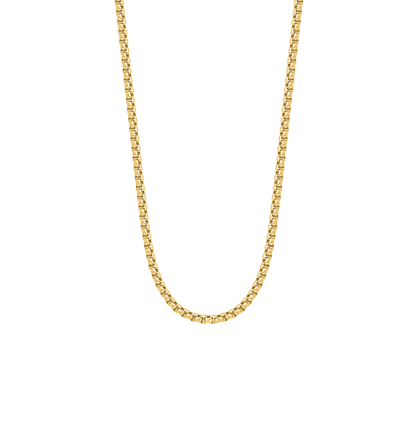duxot Vezeto Box Necklace Gold