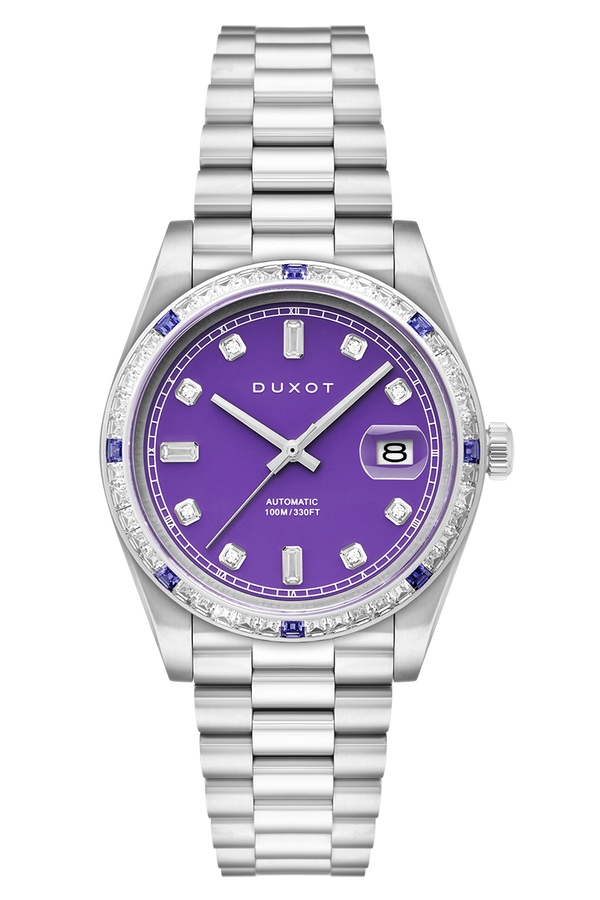 duxot Serenata Automatic Limited Edition Purple Crystal