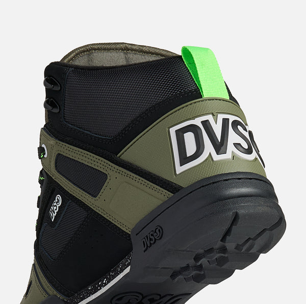 Dvs COMANCHE BOOT New OLIVE/BLACK/LIME