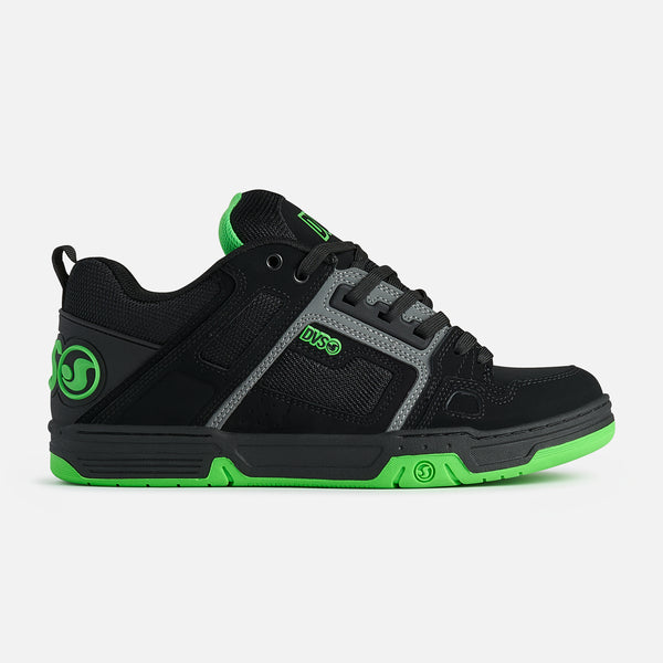 dvs COMANCHE Shoes BLK/CHARCOAL/LIME