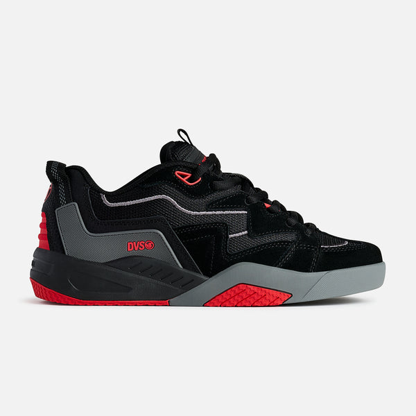 dvs DEVIOUS 2.0 Shoes BLACK/GREY/RED
