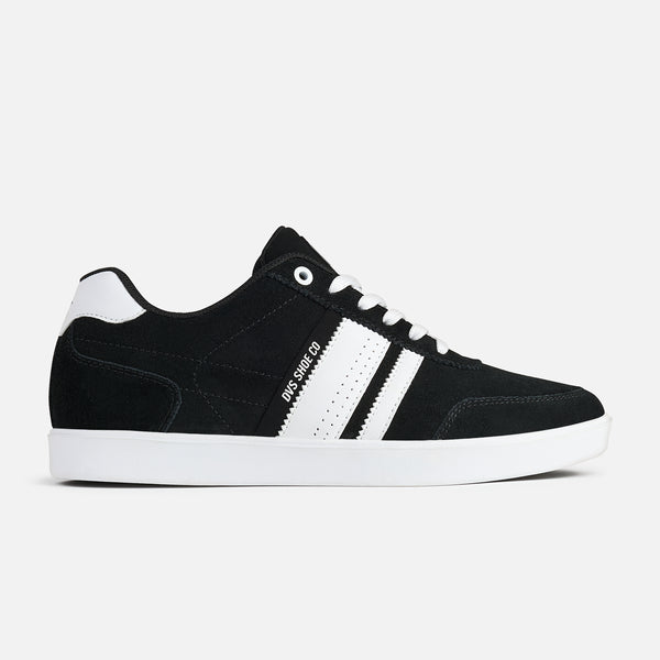 dvs MILAN CS Shoes BLACK/WHITE