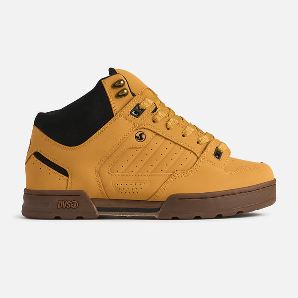 dvs MILITIA BOOT Shoes CHAMOIS/BLACK
