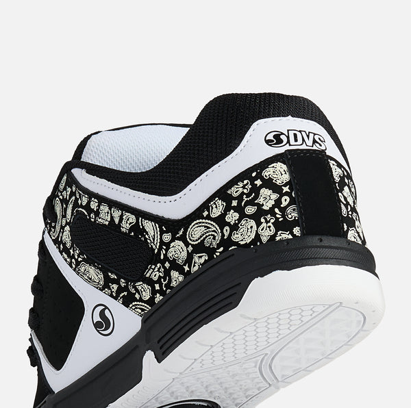 Dvs REMIX Shoes BLACK/WHITE/PRINT