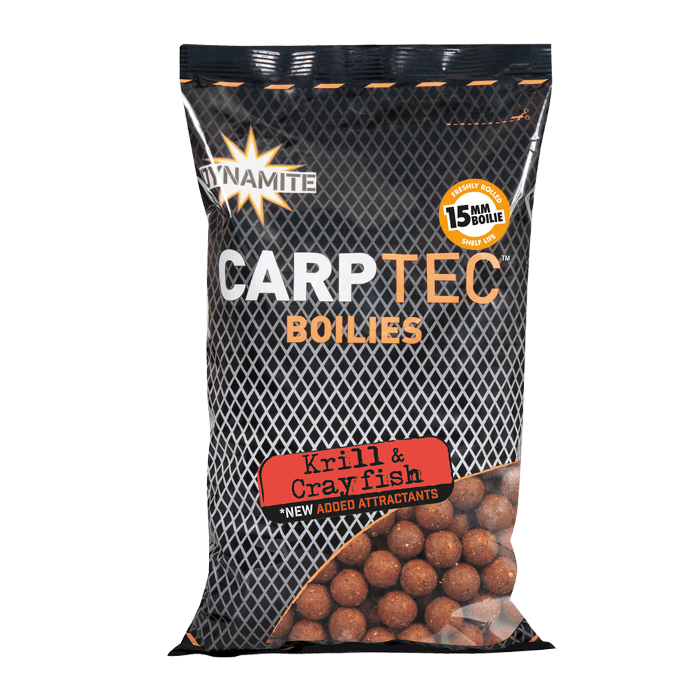 dynamite baits Carptec Krill & Crayfish Boilies