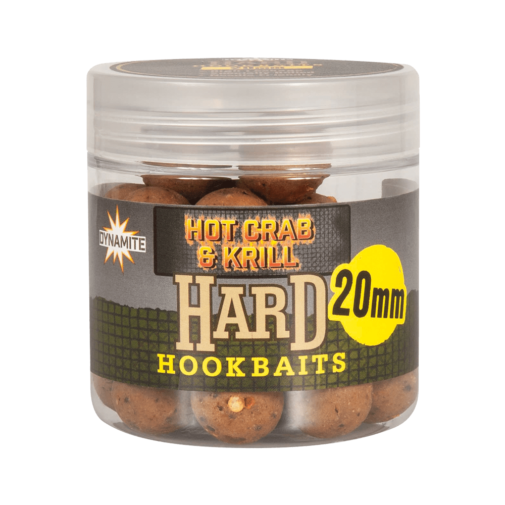 dynamite baits Hot Crab & Krill Hard Hookbaits