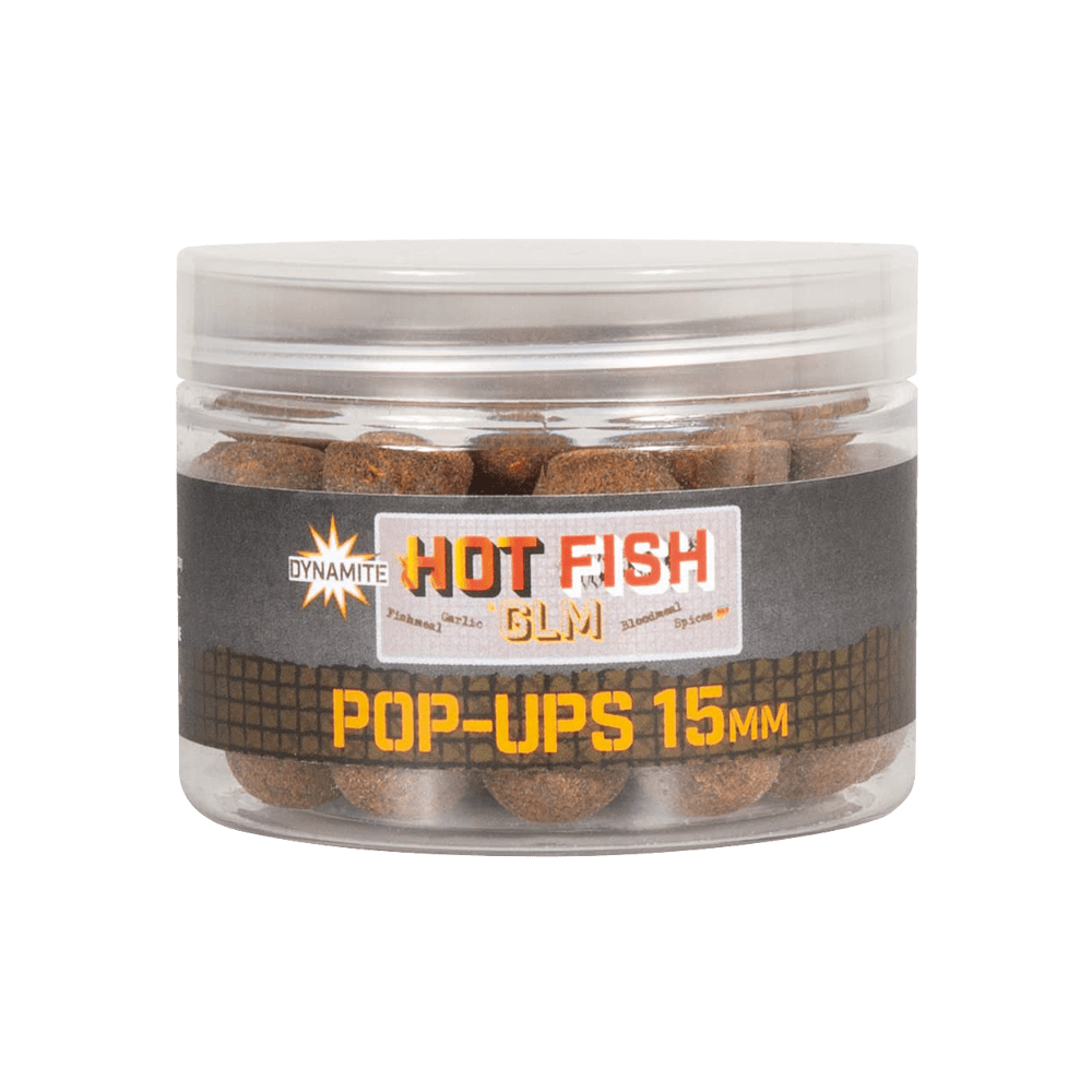 dynamite baits Hot Fish & GLM Foodbait Pop-ups