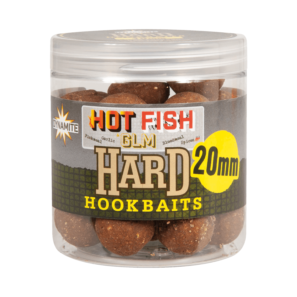 dynamite baits Hot Fish & GLM Hard Hookbaits