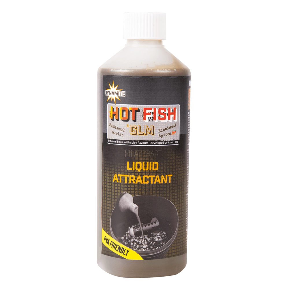 dynamite baits Hot Fish & GLM Liquid Attractant