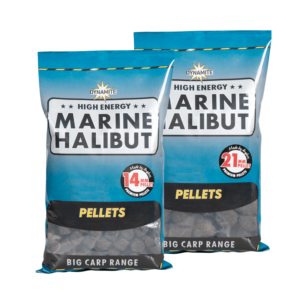 dynamite baits Marine Halibut Pre-Drilled 900G