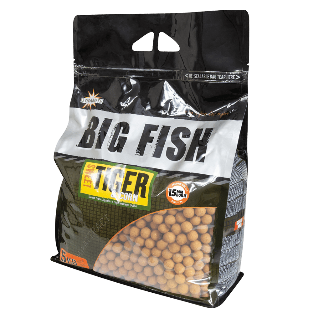 dynamite baits Sweet Tiger & Corn Boilies