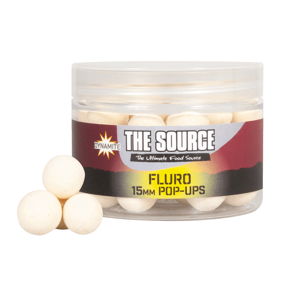 dynamite baits The Source White Fluro Pop-Ups