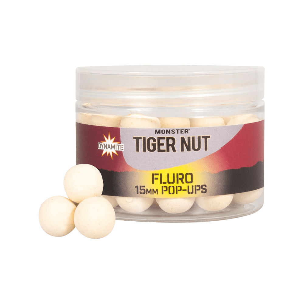 dynamite baits Monster Tiger Nut White Fluro Pop-Ups