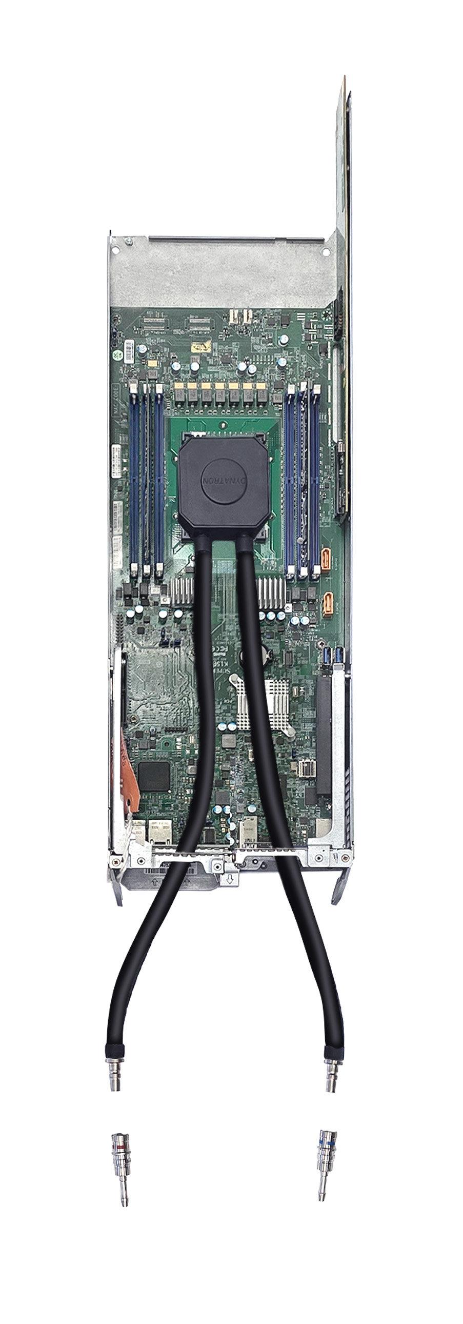 Dynatron Dynatron CP65‑CM | 1U Cold Plate With CPC Quick Connector For Intel & AMD