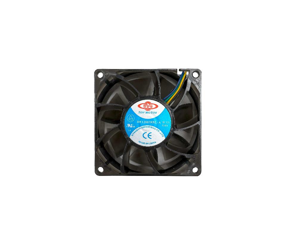 Dynatron Dynatron DF128038B‑PWMG | 80 × 80 × 38 mm High‑Speed PWM Fan