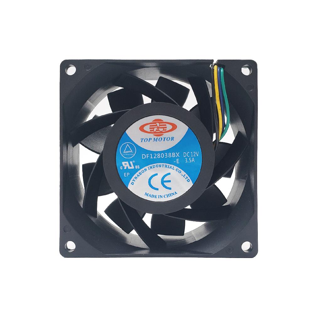 Dynatron Dynatron DF128038BX‑PWMG/S | 80×80×38 mm High-Speed PWM Fan
