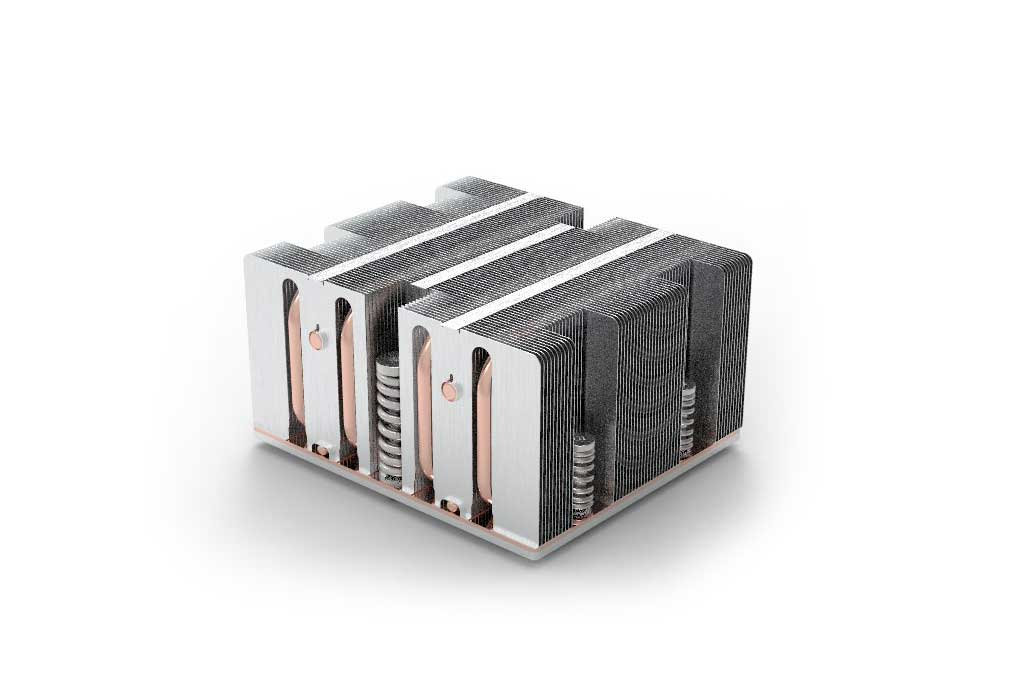 Dynatron Dynatron J22 | 2U Active CPU Cooler For AMD SP7 Servers