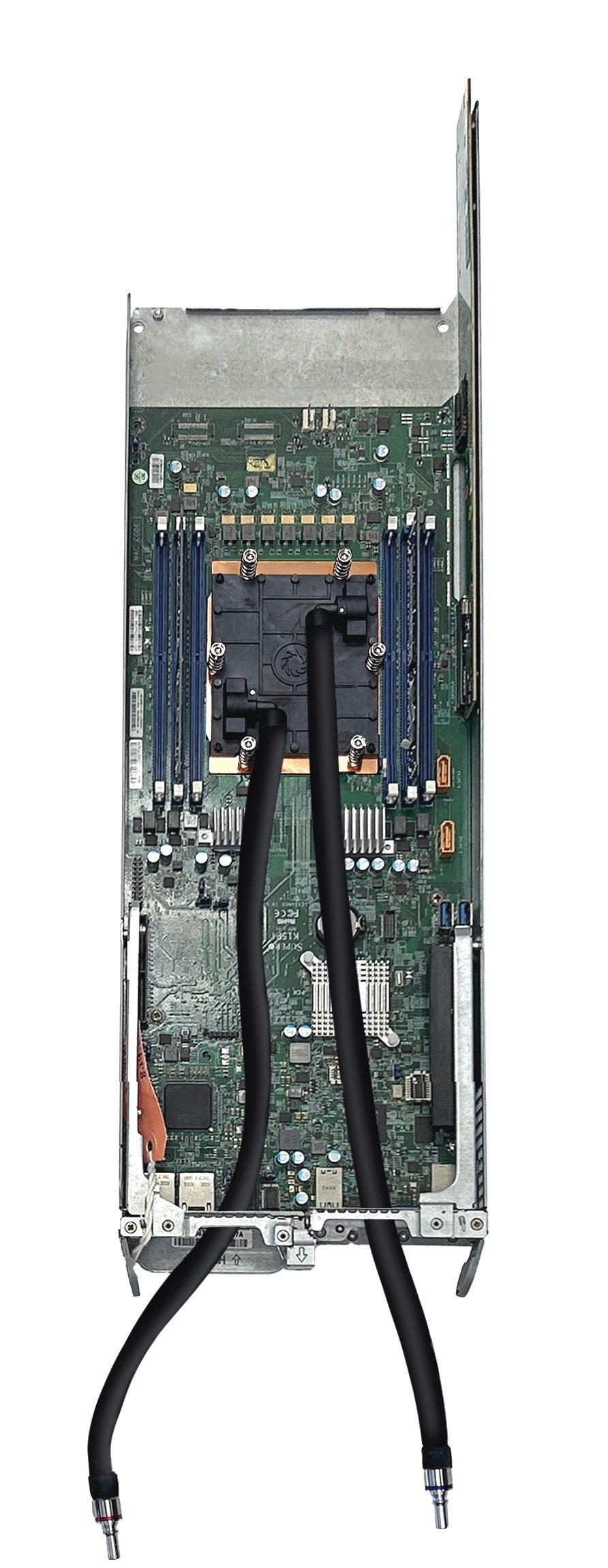 Dynatron Dynatron SP5‑CM | 1U Cold Plate With Quick Connector For AMD SP5