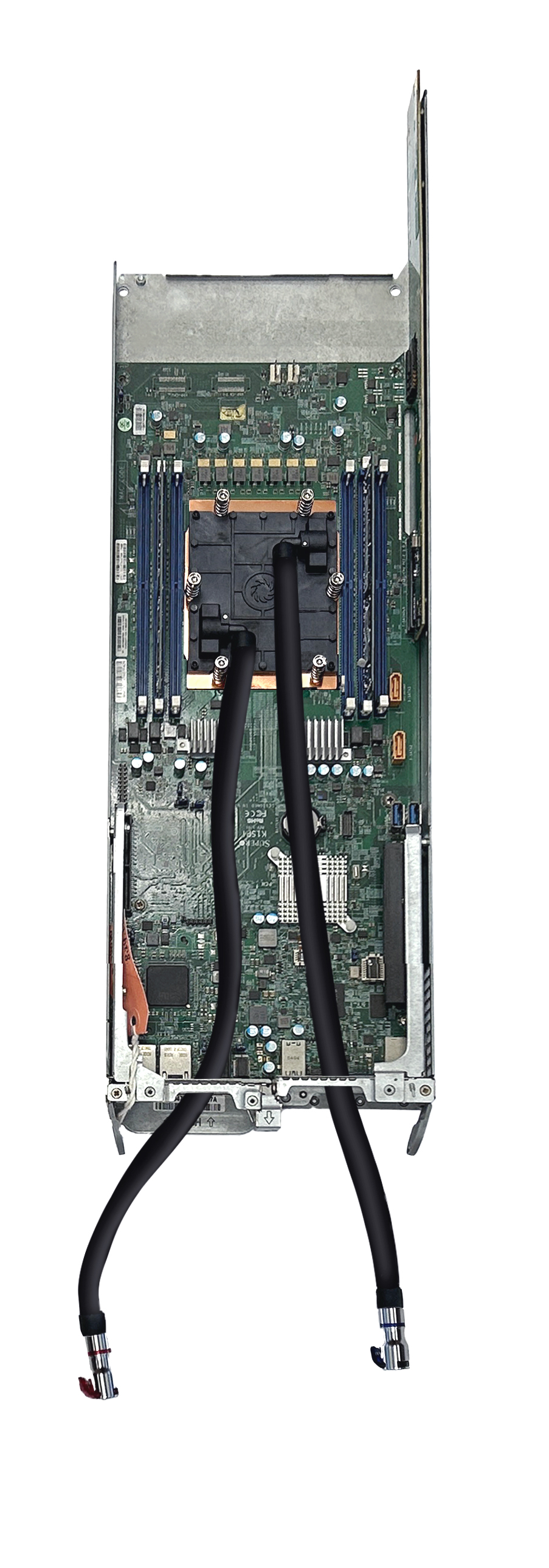 Dynatron Dynatron SP5‑SF | 1U Cold Plate With Staubli Quick Connector For AMD SP5