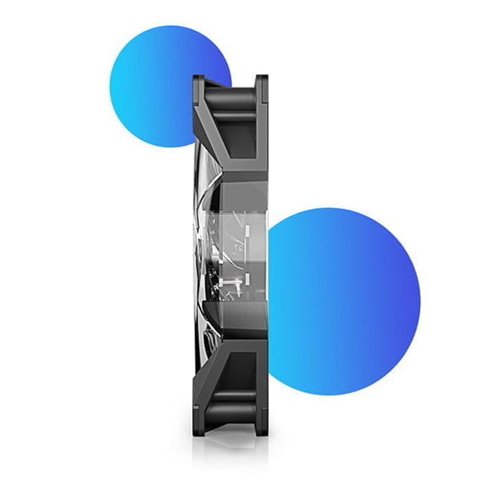 Dynatron Holo120L | 120mm Holographic Display Case Fan